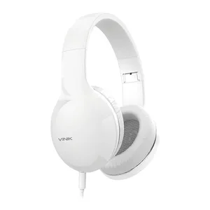 Fone De Ouvido Vinik Go Tune, Drivers 40mm, Branco, HG110TB