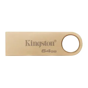 Pen Drive Kingston Datatraveler SE9 G3, 64GB, USB 3.2, Dourado, DTSE9G3-64GB