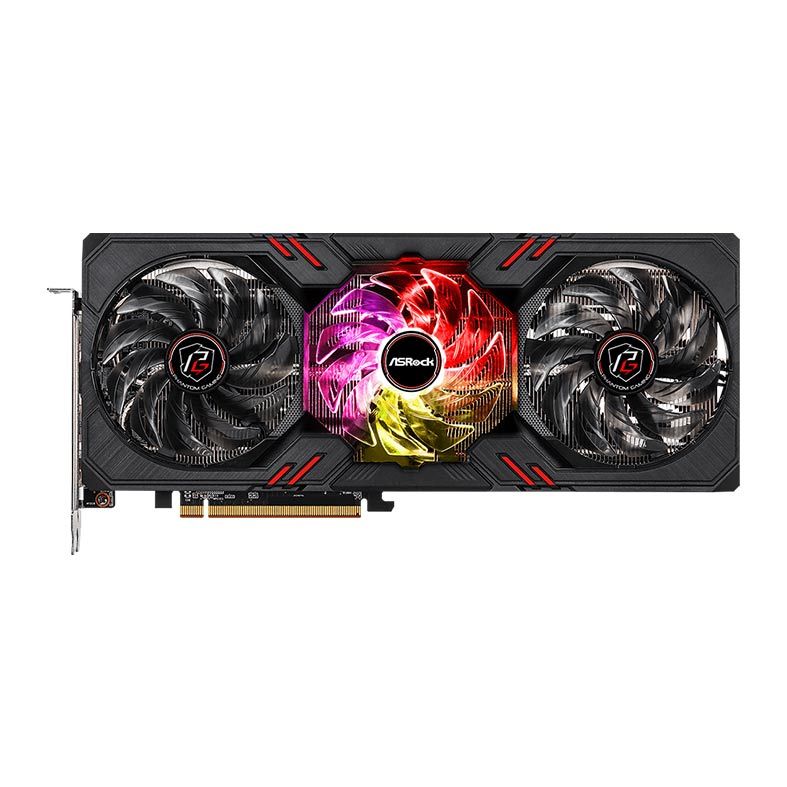 Placa de Video ASRock Radeon RX 6600 XT Phantom Gaming D OC 8GB