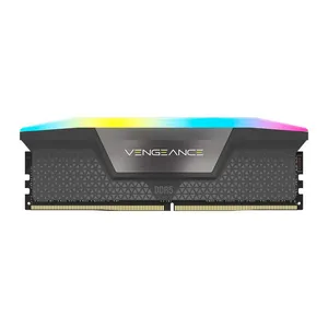 Memoria Corsair Vengeance, RGB, 16GB (1x16GB), DDR5, 5200MHz, C40, Cinza, CMH16GX5M1B5200Z40