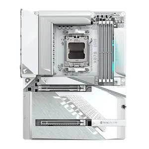 Placa Mae Gigabyte X870 Aorus Stealth Ice, DDR5, Socket AMD AM5, ATX, Chipset AMD X870, X870-A-STEALTH-ICE