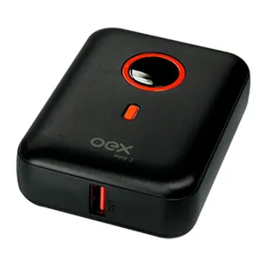 Power Bank OEX Style PB303, 10000mAh, USB/Type-C, Preto, 48.7478