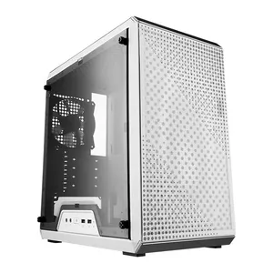Gabinete Gamer Cooler Master Masterbox Q300L, Lateral de Acrilico, 1 Fan, Branco, MCB-Q300L-WANN-S00