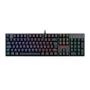Teclado Mecanico Redragon Surara Pro, RGB, Switch Marrom, Preto, K582RGB-PRO-V2-(PT-BROWN)