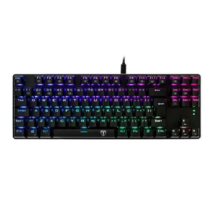 Teclado Mecanico T-Dagger Bora RGB Switch Red, T-TGK315-RD