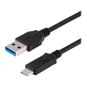 Cabo Adaptador F3 Tipo-C Para USB 3.0, 1.8M, Preto, JC-CB-TY-USB3.0
