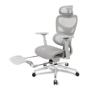 Cadeira Office Zinnia Montreal SL, Cinza, ZNO-MNTSL-BL03