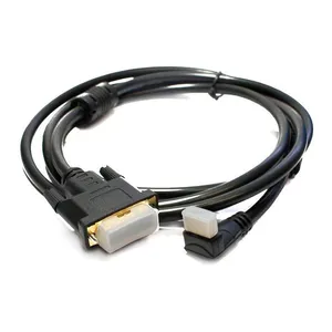 Cabo HDMI Para DVI MD9, 1.8m, DVI 90 Graus, 7630