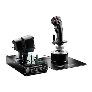 Controle de Simulacao Com Manete e Stick Thrustmaster Hotas Warthog, Preto, HOTAS-WARTHOG