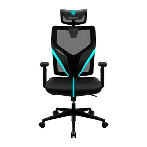Cadeira Gamer ThunderX3 YAMA1 Ergonomica, Preto e Cyan, 69674