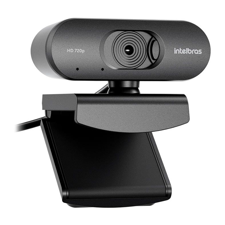 Webcam Intelbras, HD, 720p, USB, Preto, WCI720P