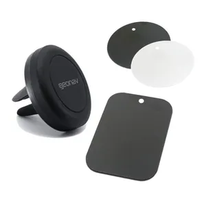 Suporte Veicular Magnetico Universal Para Celular Geonav, Preto, ESMAG