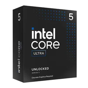 Processador Intel Core Ultra 5 245KF, 14-Core, 14-Threads, 4.2GHz (5.2GHz Turbo), Cache 24MB, LGA1851, BX80768245KF