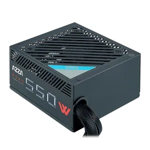 Fonte Azza 550W, 80 Plus Bronze, Preta, PSAZ-550W