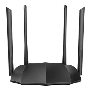Roteador Tenda AC8, 1167Mbps, Wireless Dual Band, 4 Antenas, Preto, TENDA-AC8