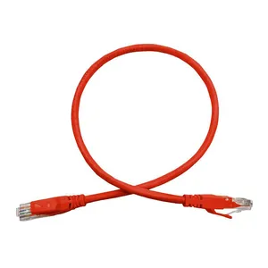 Cabo de Rede Megatron CAT6, 0.5m, Vermelho, CAT6-0.5-VM
