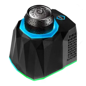 Refrigerador Iceberg IceFloe Aurora, RGB, 355ml, USB-C, Preto, IFTEC0-B0A