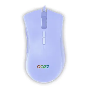 Mouse Gamer Dazz Mizard, RGB, 12000DPI, 7 Botoes, Lilas, 62000087