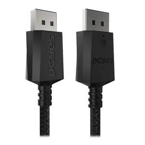 Cabo Displayport Para Displayport PCYes, Nylon, 2m, Preto, PDPN2-2