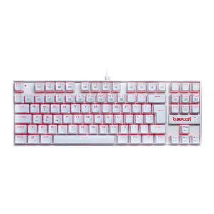 Teclado Mecanico Redragon Kumara Lunar White Led Vermelho Switch Vermelho, K552W-2-PT-RED