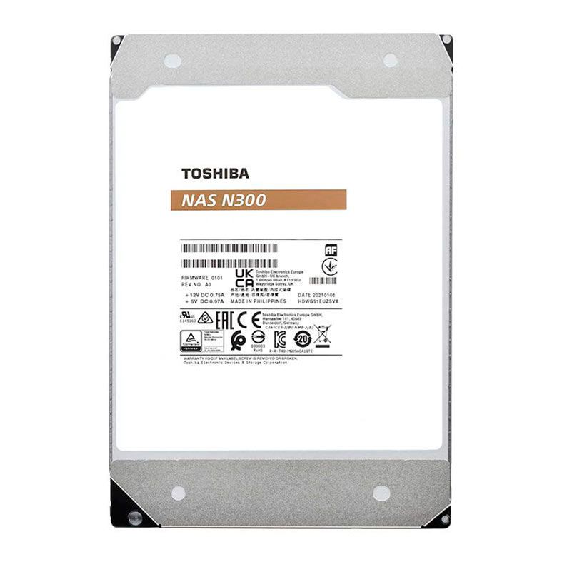HD Toshiba N300 NAS 8TB Cache 512MB HDWG780XZSTA