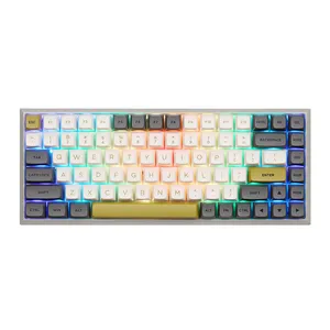 Teclado Mecanico Gamer Motospeed SK84, Switch Azul, Amarelo, KG-SK84-YL-BL-WW