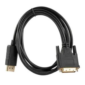 Cabo Displayport Para DVI F3, 1.8m, Preto, JC-CB-DDVI18