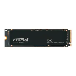 SSD Crucial T700, 1TB, M.2 2280, PCIe NVMe, Leitura 11700MB/s, Gravacao 9500MB/s, Preto, CT1000T700SSD3