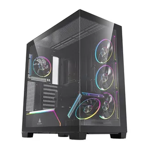 Gabinete Acegeek Nebula Pro Mid-Tower Vidro Preto