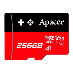 Cartao de Memoria Apacer, 256GB, MicroSDXC, V30, AP256GMCSX10U7-RAGC