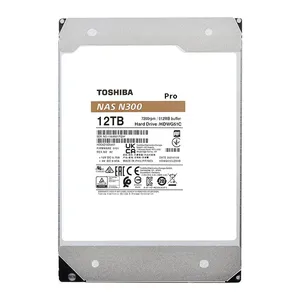 HD Toshiba N300 Pro, 12TB, 3.5, 7200RPM, Sata III 6GB/s, Cache 512MB, HDWG51CXZSTB