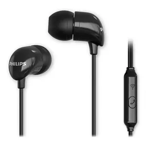 Fone de Ouvido Intra-Auriculas Philips Rich TAE1126, Preto, TAE1126BK/94