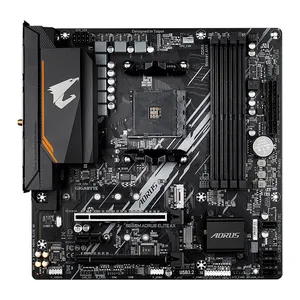 Placa Mae Gigabyte B550M Aorus Elite AX, WiFi, DDR4, Socket AMD AM4, M-ATX, Chipset AMD B550, B550M-AORUS-ELITE-AX