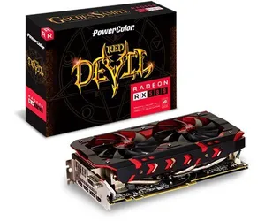 Placa de Video PowerColor Radeon RX 580 8GB GDDR5 Red Devil Golden Sample 256-bit, AXRX 580 8GBD5-3DHG/OC