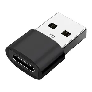 Adaptador MD9 USB OTG, AM/Tipo C Femea, Preto, OTG-9286