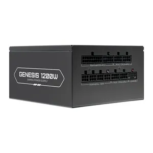 Fonte Pichau Genesis, 1200W, PCIe 5.0, Full Modular, Cybenetics Platinum, Preto, PG-G1200-BK01