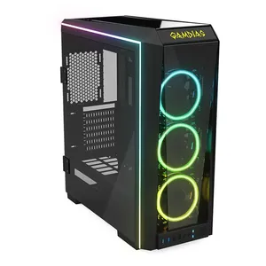 Gabinete Gamer Gamdias Talos P1A RGB Laterais/Frontal Vidro Temp, TALOS-P1A