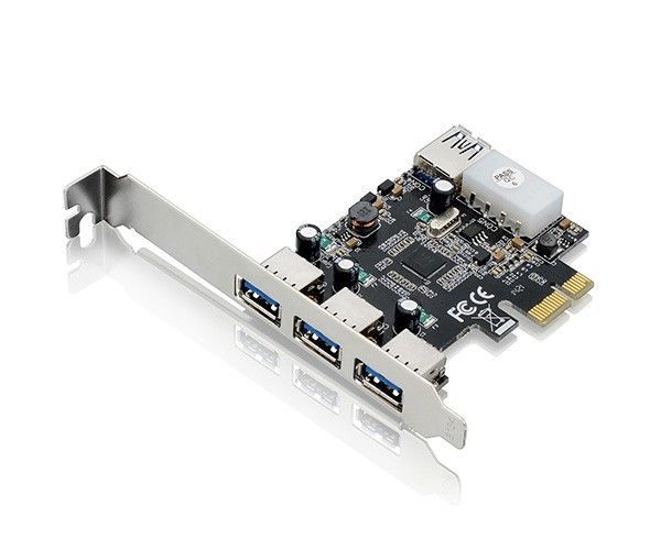 Placa PCI Express Multi 4x USB 3.0 (3+1), GA130
