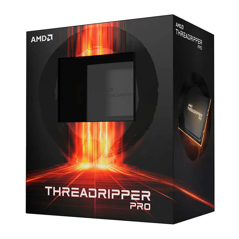 Processador AMD Ryzen Threadripper PRO 5965WX, 24-Core, 48-Threads, 3.8GHz (4.5GHz Turbo), Cache 140MB, sWRX8, 100-100000446WOF