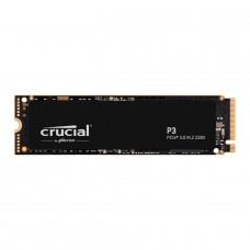 SSD Crucial P3, 500GB, M.2 2280, PCIe NVMe, Leitura 3500MBs Gravação 1900MBs, CT500P3SSD8