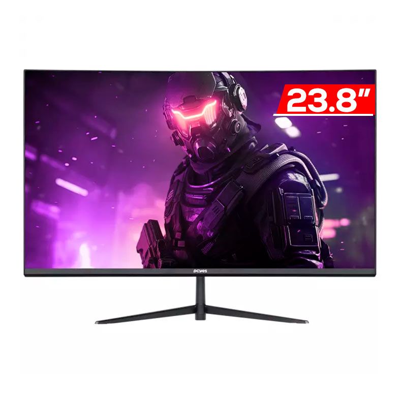 Monitor Gamer Pcyes O-Creed O30 23.8 Pol Curvo VA FHD 165Hz