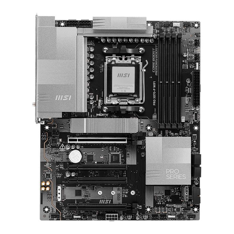 Placa Mae MSI PRO X870-P WiFi DDR5 Socket AM5 ATX Chipset AMD X870