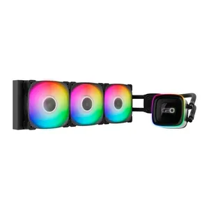 Water Cooler Geometric Future Eskimo Igloo 36, RGB, 360mm, Preto, GEO-EI-N36B