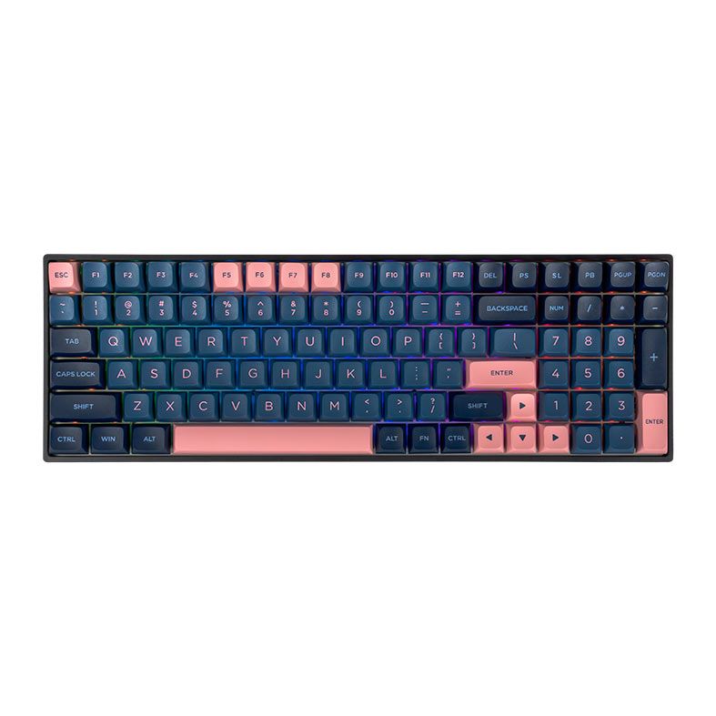 Teclado Mecanico Skyloong GK96 RGB Switch Optico Vermelho