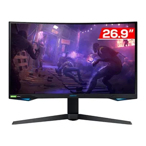 Monitor Gamer Samsung Odyssey G7, 26.9, VA, Curvo, WQHD, 1ms, 240Hz, G-Sync, FreeSync Premium PRO, HDMI/DP, LC27G75TQSLXZD