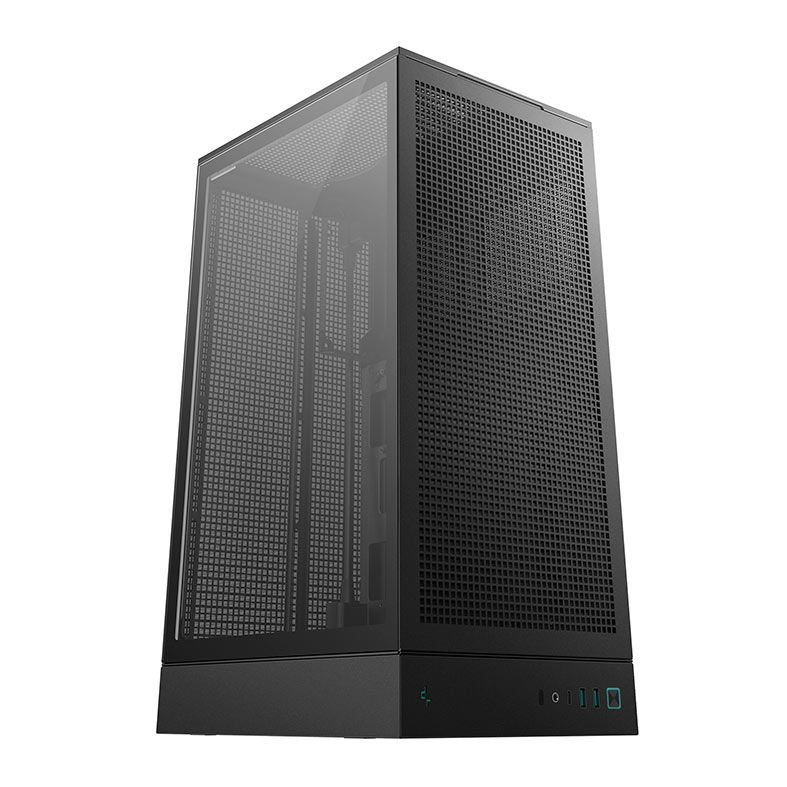 Gabinete Gamer Deepcool CH270 Mini-Tower Vidro Preto