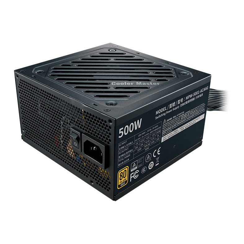 Fonte Cooler Master G500 80 Plus Gold 500W
