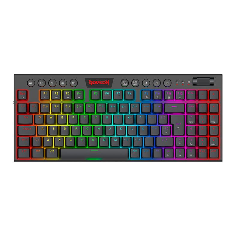 Teclado Mecanico Redragon Yi Pro RGB Wireless Switch Brown