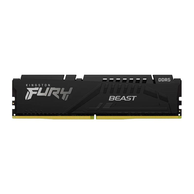 Memoria Kingston Fury Beast, 16GB (1x16GB), DDR5, 5600MHz, C36, Preto, KF556C36BBE-16