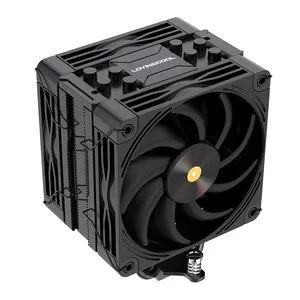 Cooler Para Processador Loving Cool K400B, 2x120mm, Preto, LC-K4000B